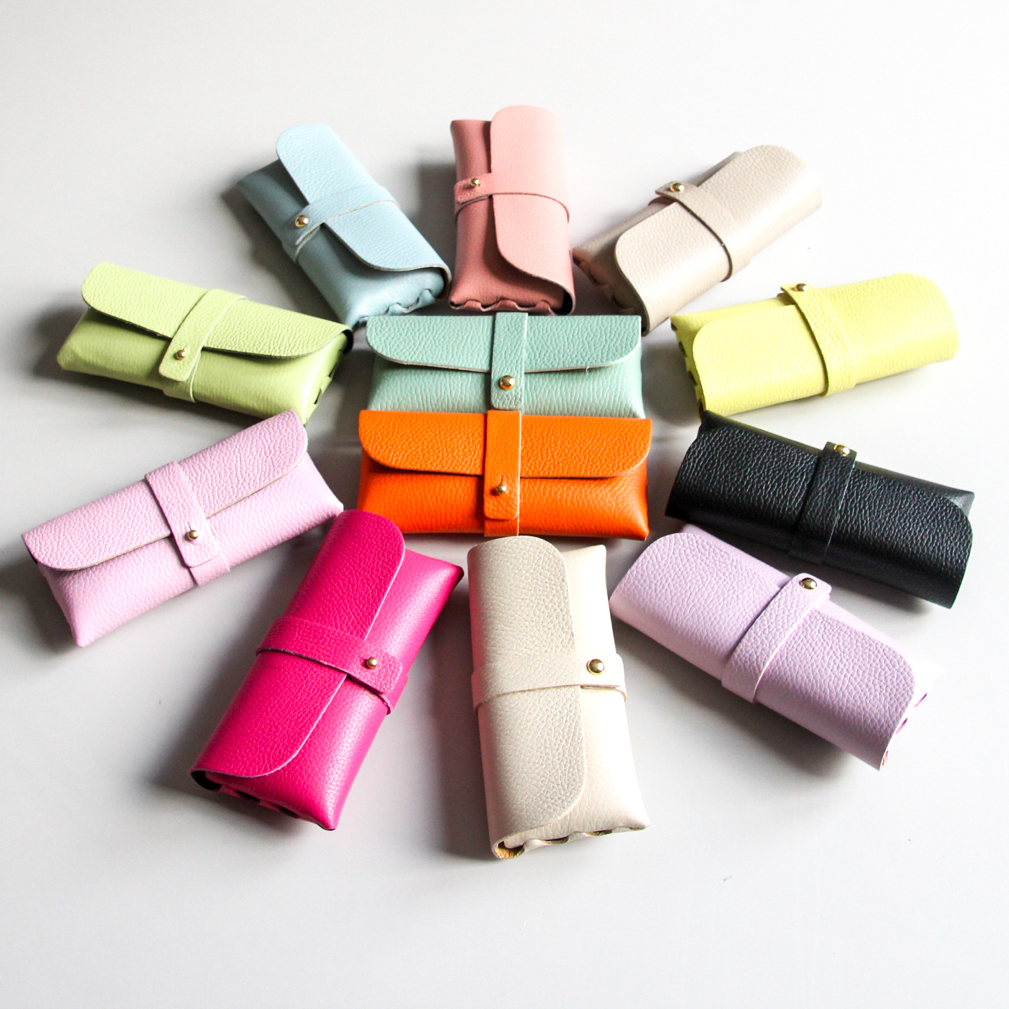 Brillenetui Leder - Afbeelding 5