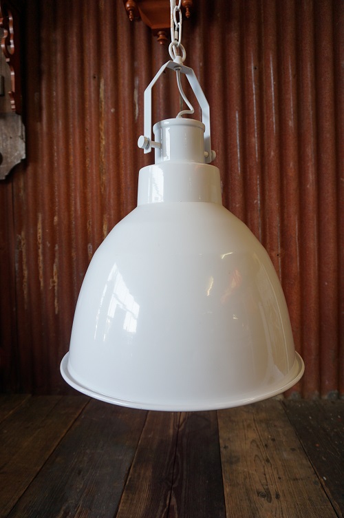 Industriële hanglamp Jayden wit met chroom - Afbeelding 2