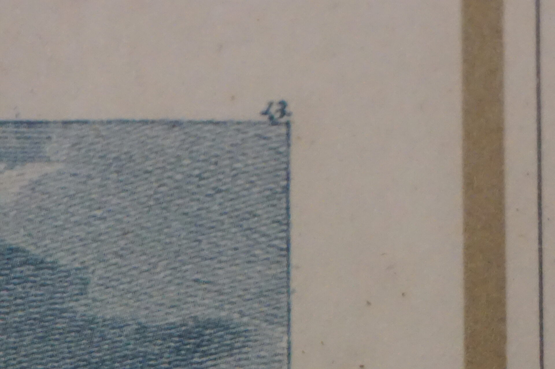 Ingekleurde gravure haven van Hellevoetsluys en Vlaanderen 19e eeuw - Afbeelding 5