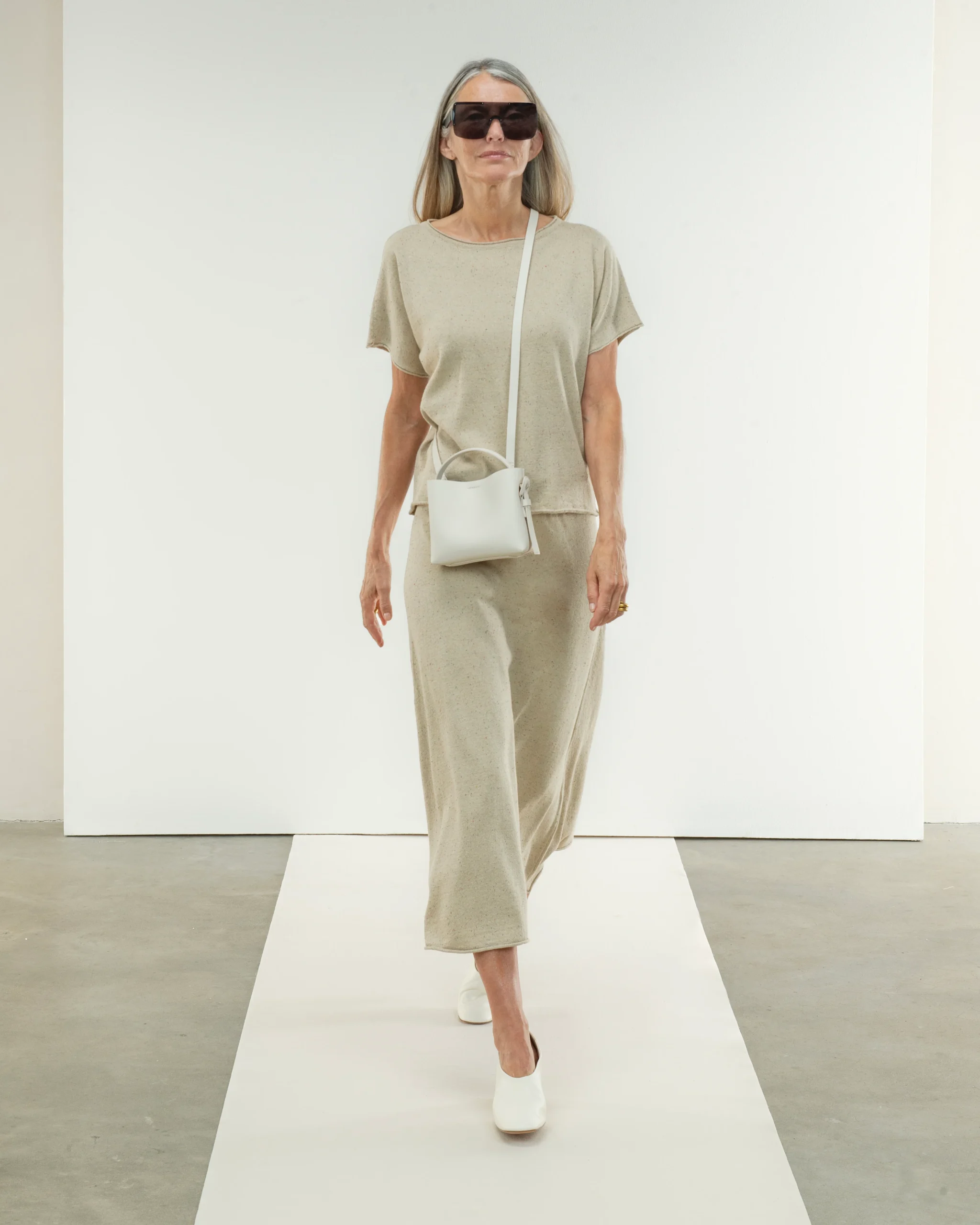 Jane Lushka Clay Top Beige Melange - Afbeelding 7