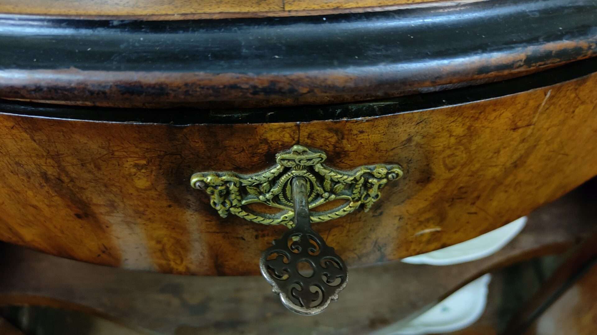 Antieke Bonheur kabinet - Afbeelding 6