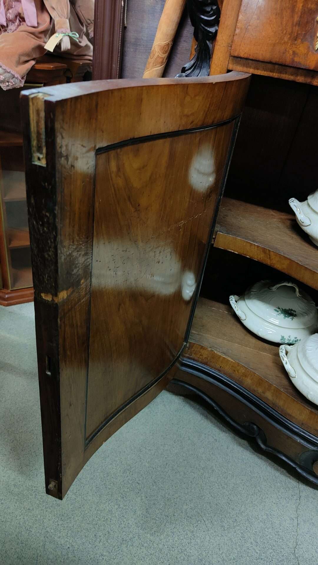 Antieke Bonheur kabinet - Afbeelding 9