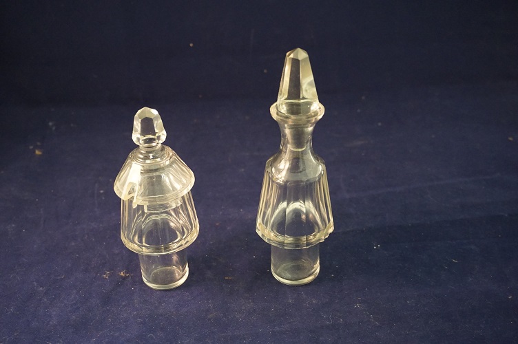 Brocante Franse vinegar set zonder tray - Afbeelding 2