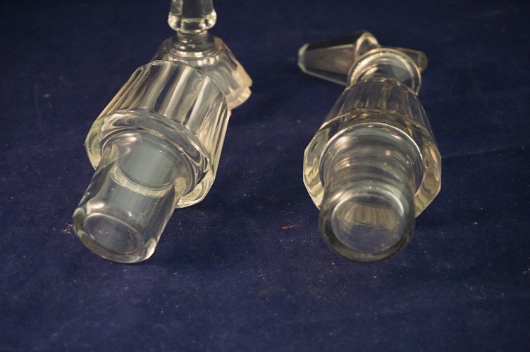 Brocante Franse vinegar set zonder tray - Afbeelding 4