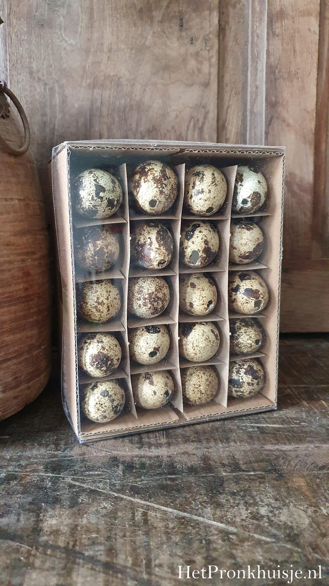 Kwartel eieren Naturel – 60 Stuks. - Afbeelding 3