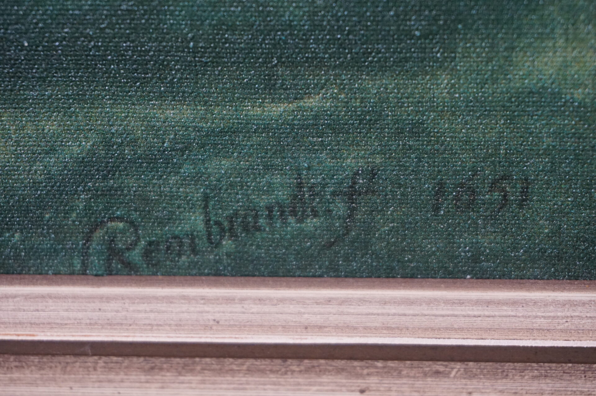 Replica Meisje met een bezem van Rembrandt van Rijn - Afbeelding 4