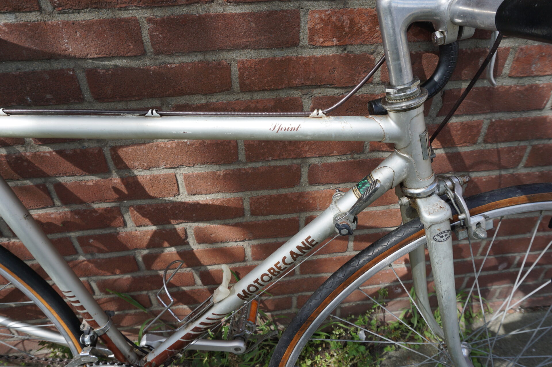 Moto Becane vintage racefiets - Afbeelding 4