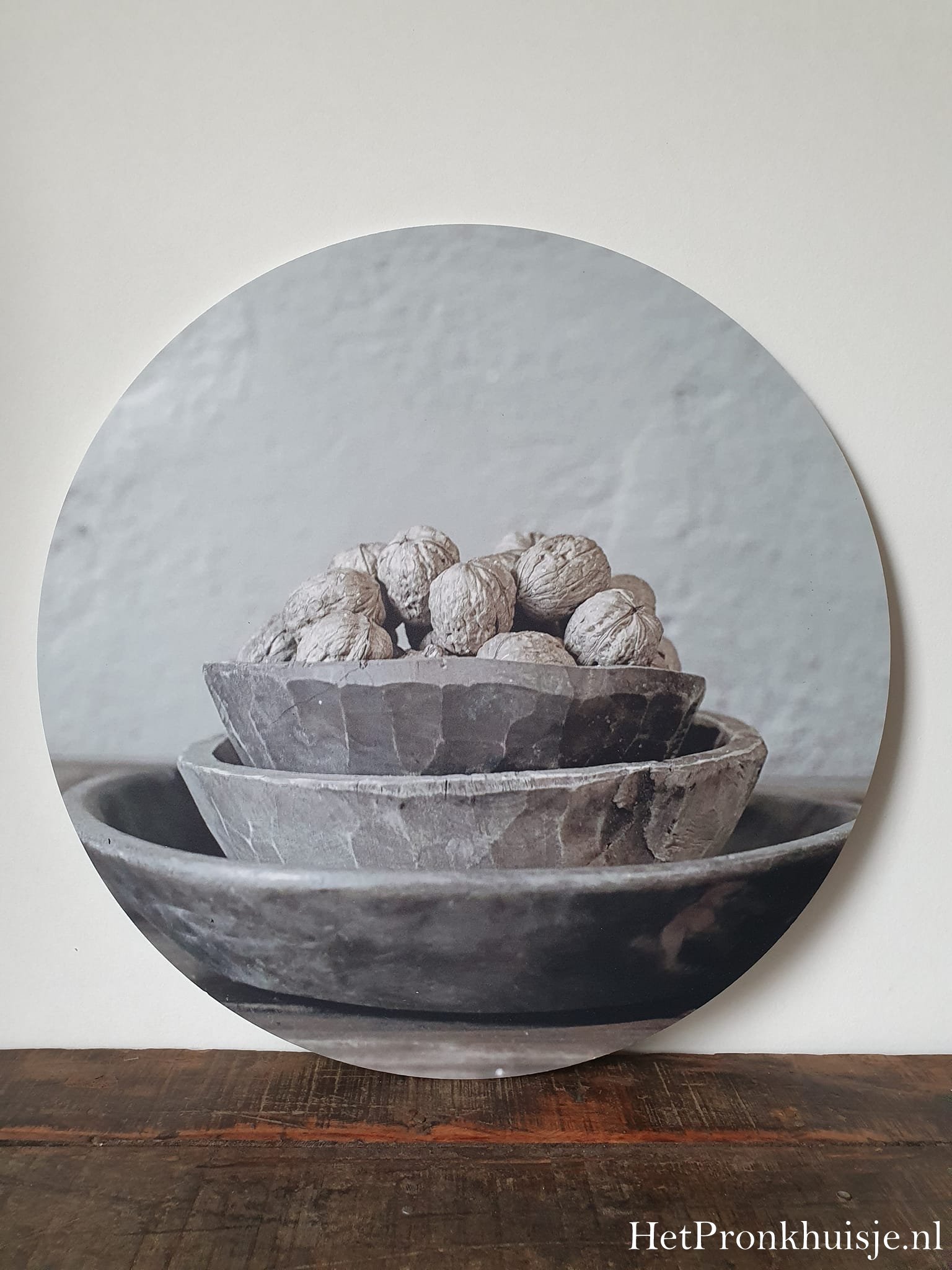 Muurcirkel. Schaal met noten - Afbeelding 2