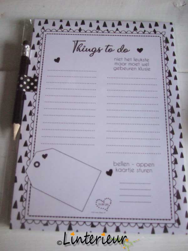 Notitieblokje to do - Afbeelding 2