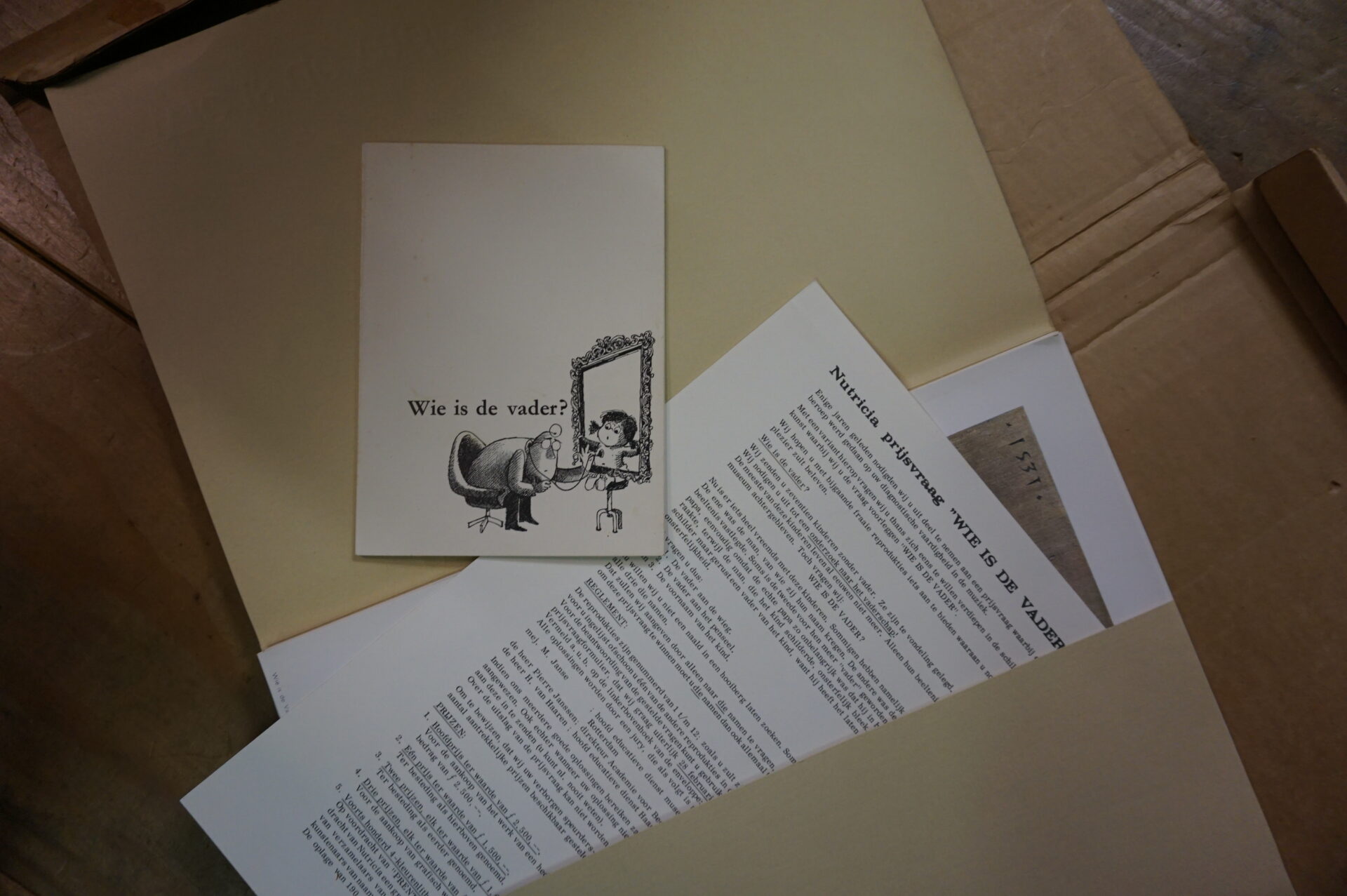 Nutricia prijsvraag Wie is de vader 1966 - Afbeelding 4