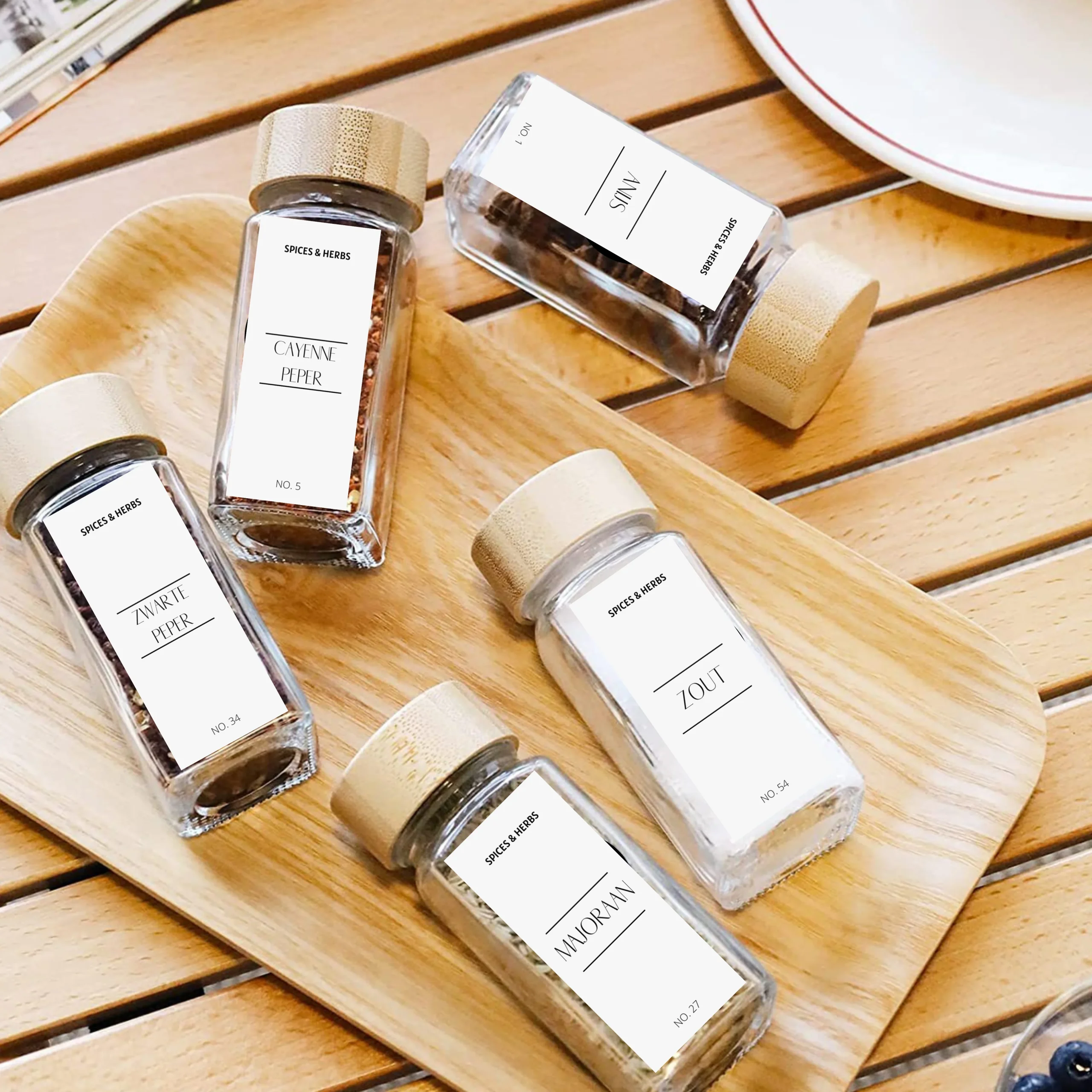 Labels voor kruidenpotjes 72st - Afbeelding 4