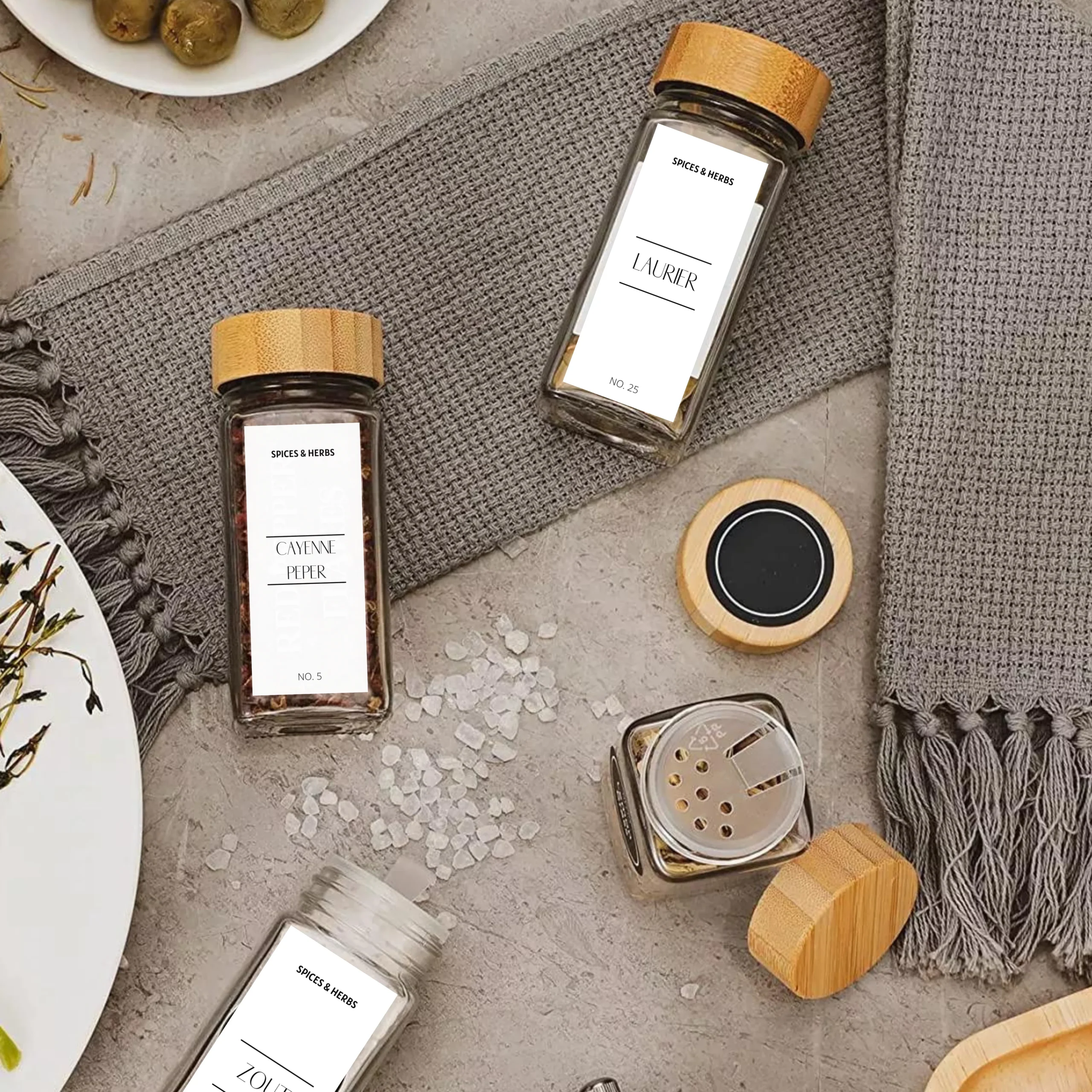 Labels voor kruidenpotjes 72st - Afbeelding 5