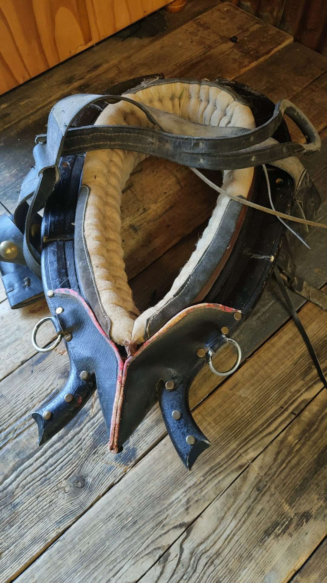 Oude Antieke Paardenhaam Paardenharnas Paardentuig - Afbeelding 5
