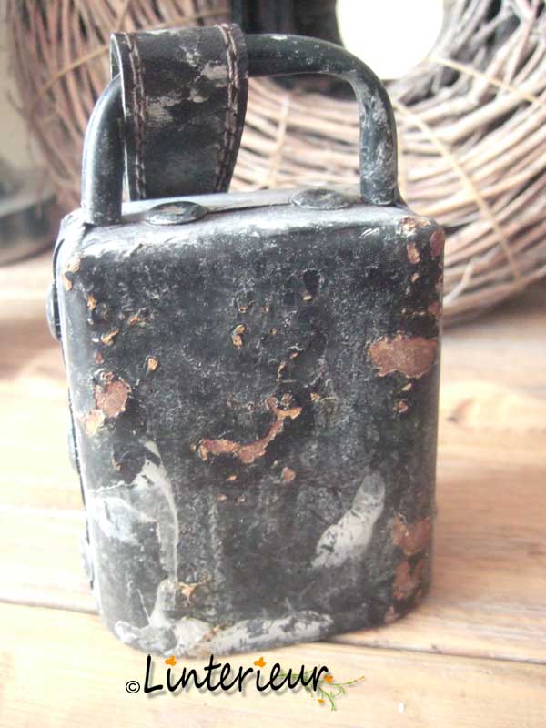 Oude metalen bel rechthoekig - Afbeelding 2