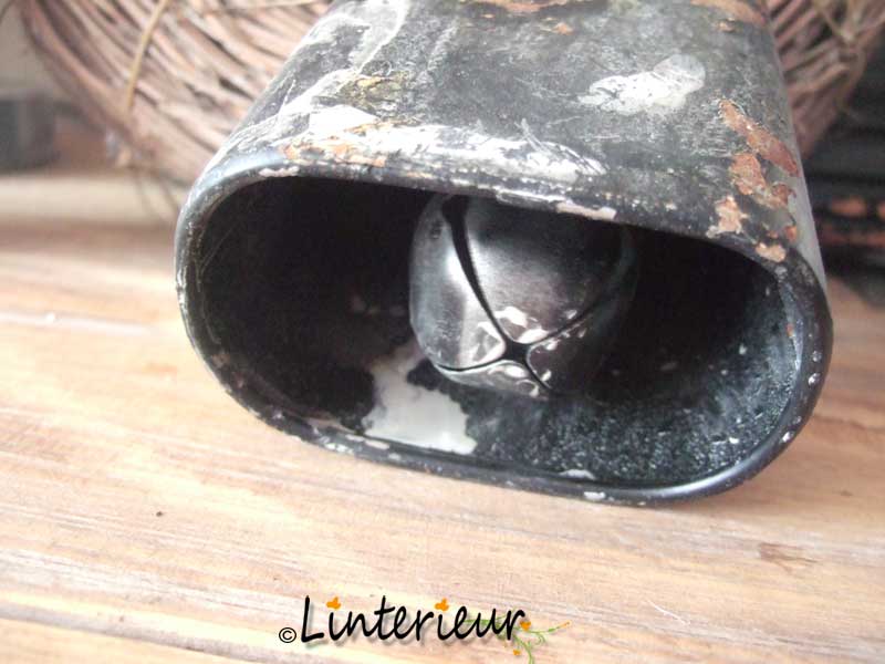 Oude metalen bel rechthoekig - Afbeelding 4