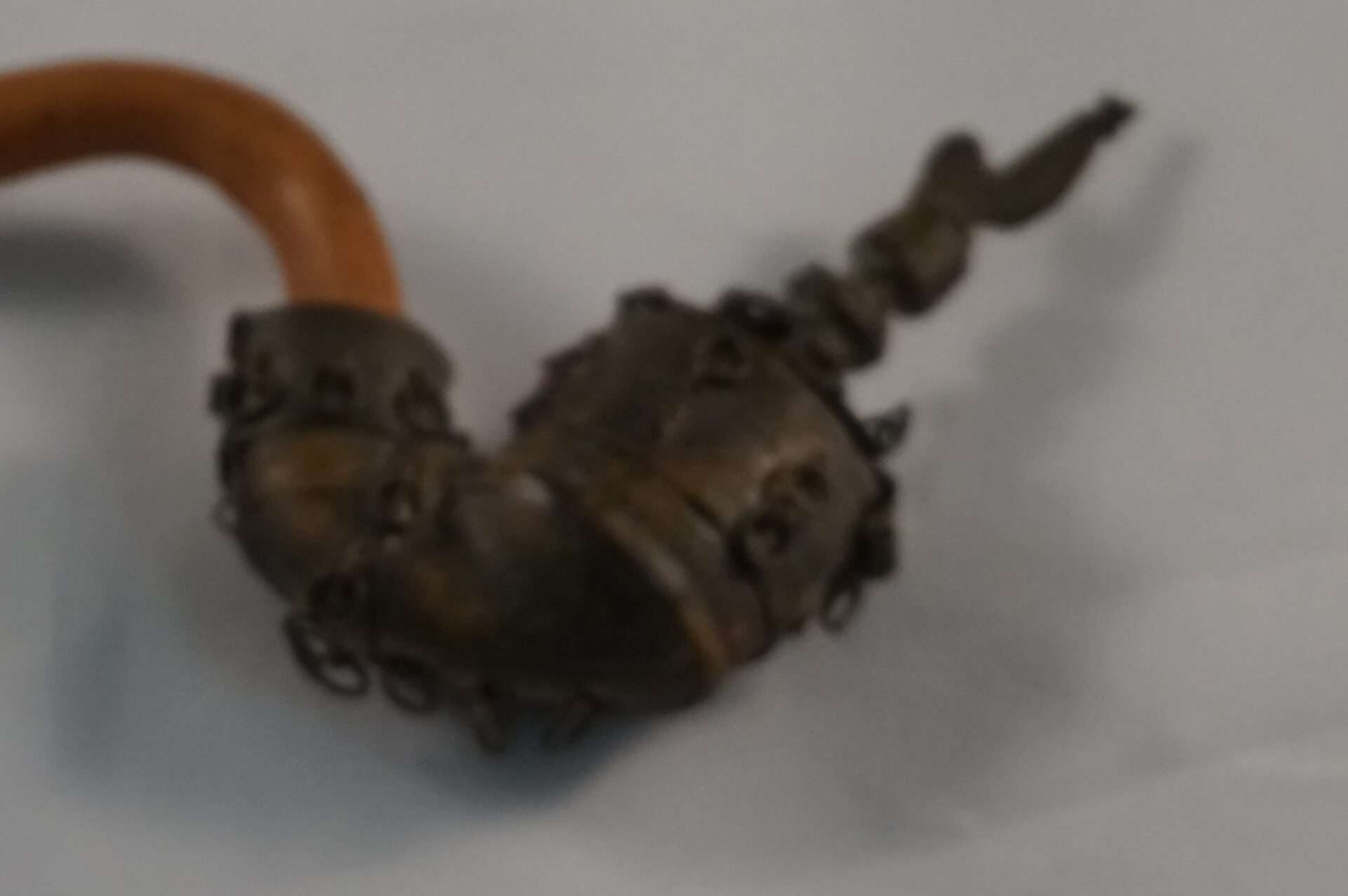 Antieke Goralska rookpijp Podhale Polen - Afbeelding 4