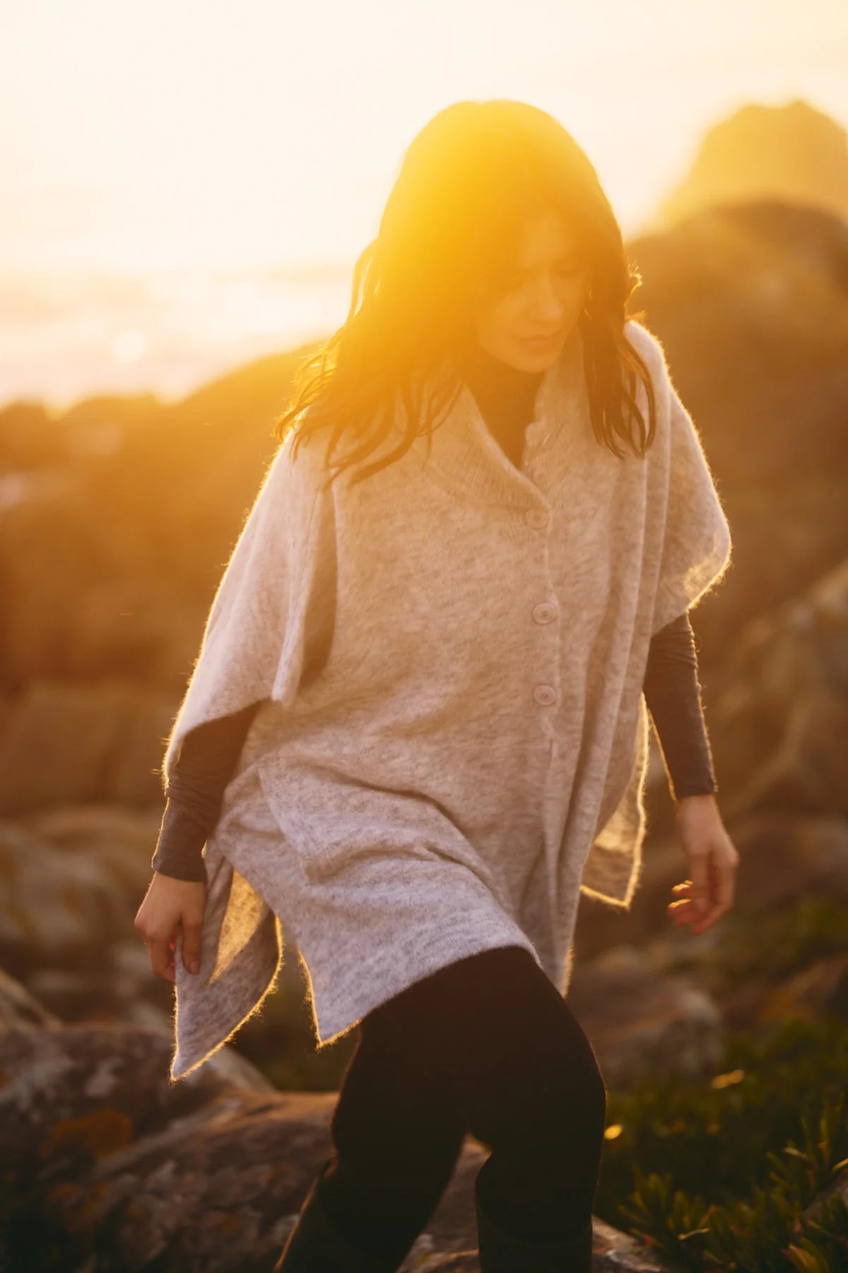 Vest New Zealand Grey Melange - Afbeelding 3