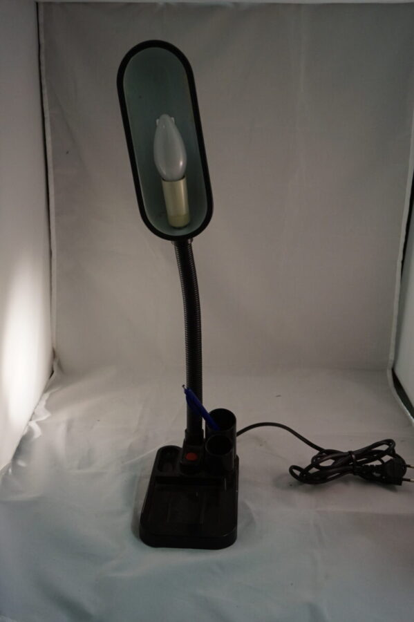 Retro bureaulamp met pennenbak - Afbeelding 3