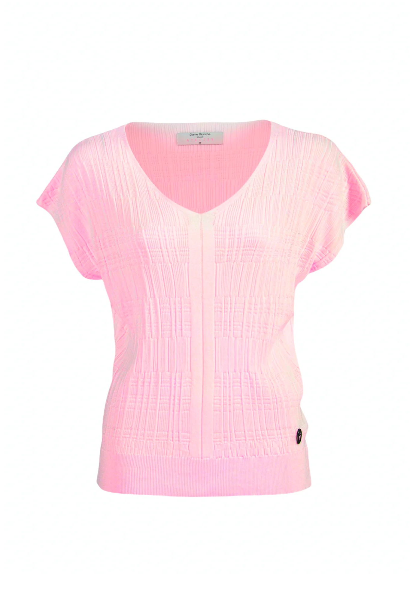 Dame Blanche Top Smile Pink - Afbeelding 2