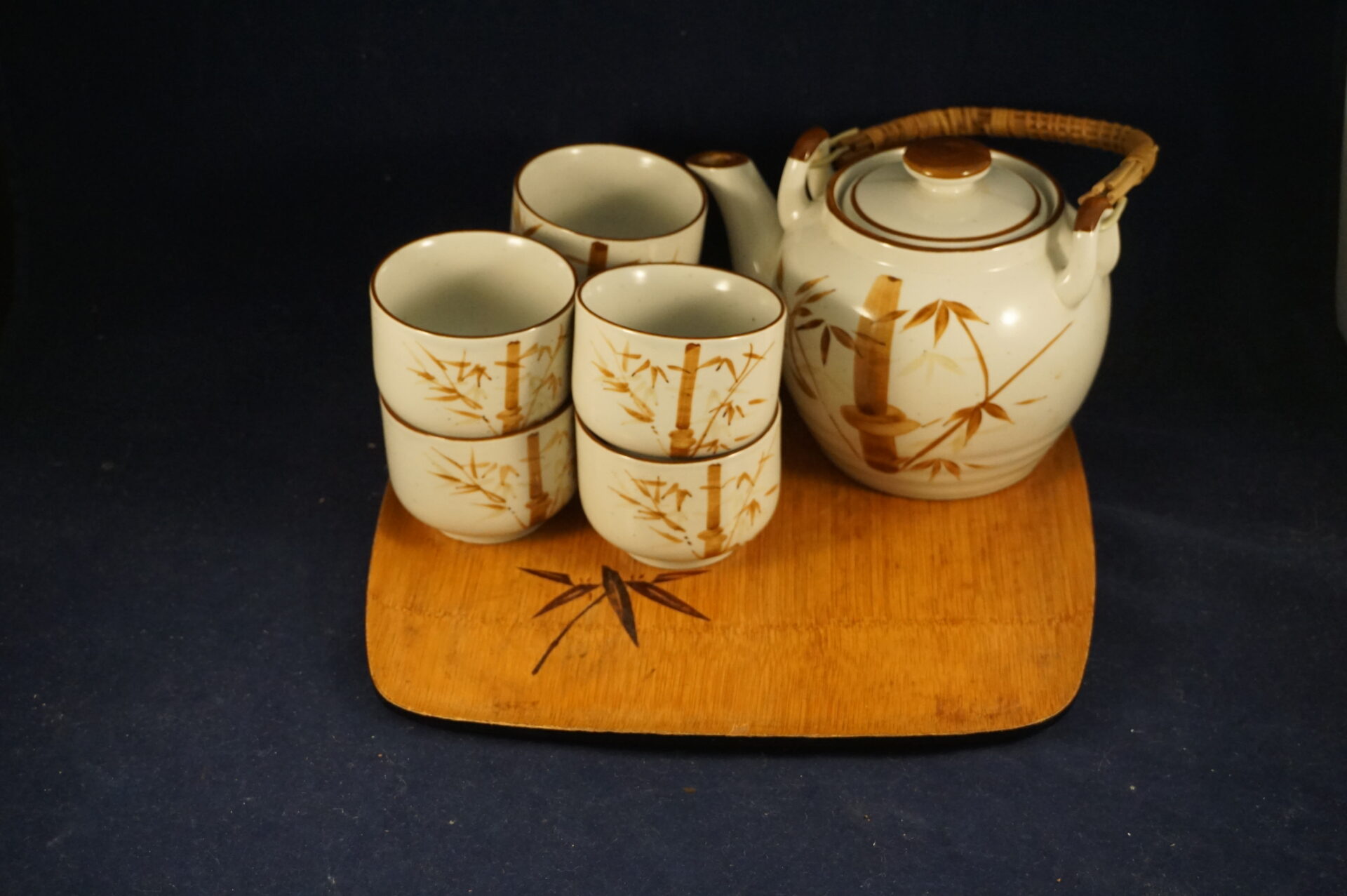 Vintage theeservies made in China - Afbeelding 2