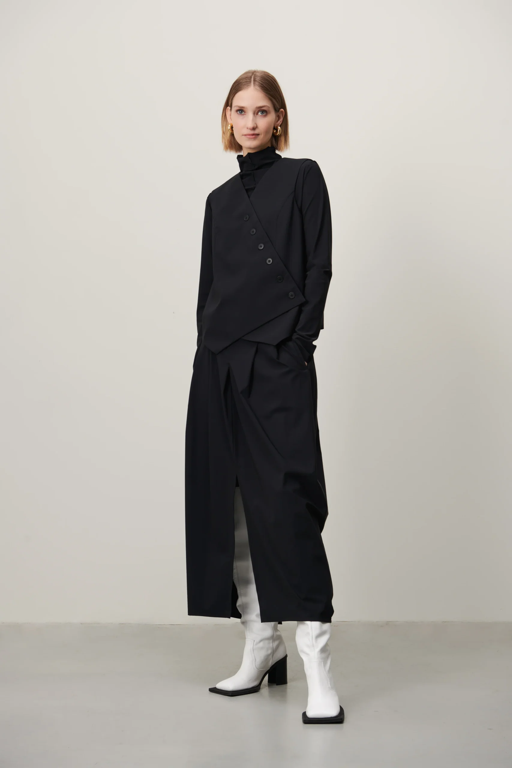 Jane Lushka Oliver Vest Black U423150 - Afbeelding 6