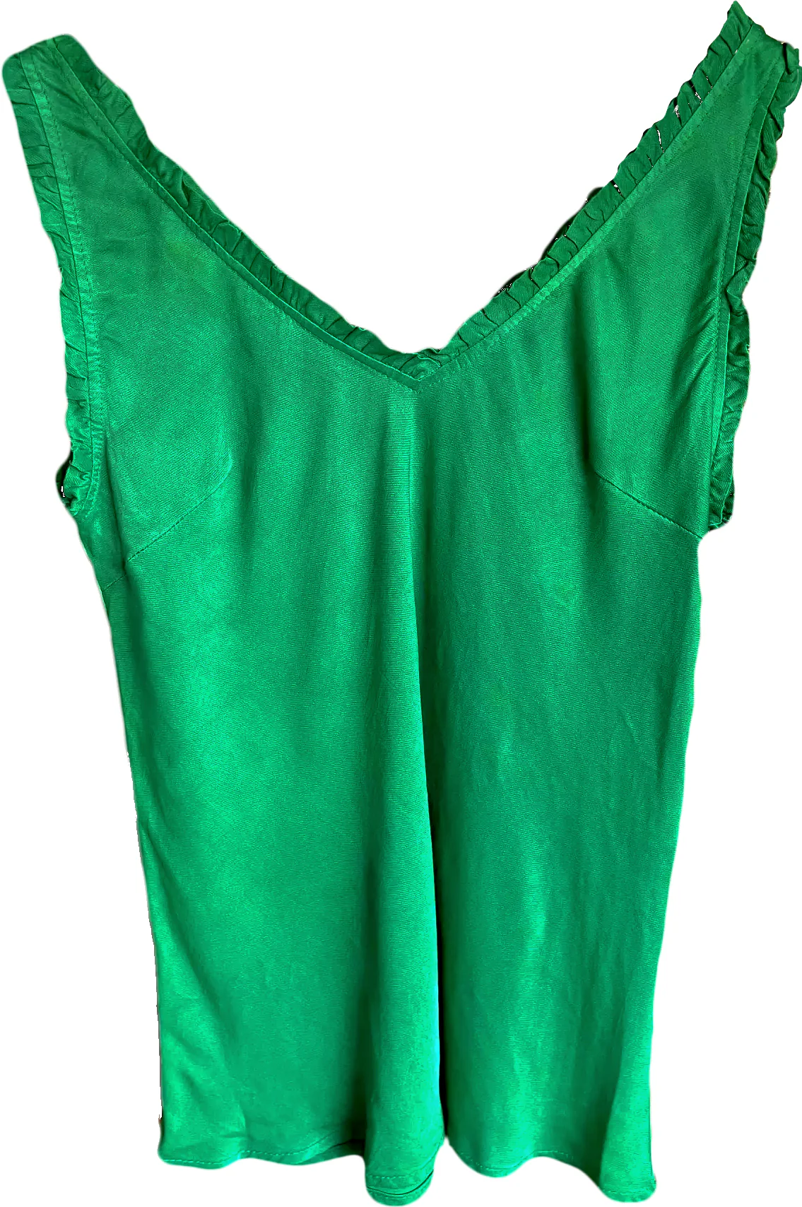 Top Seta Ruches V-hals Groen - Afbeelding 3