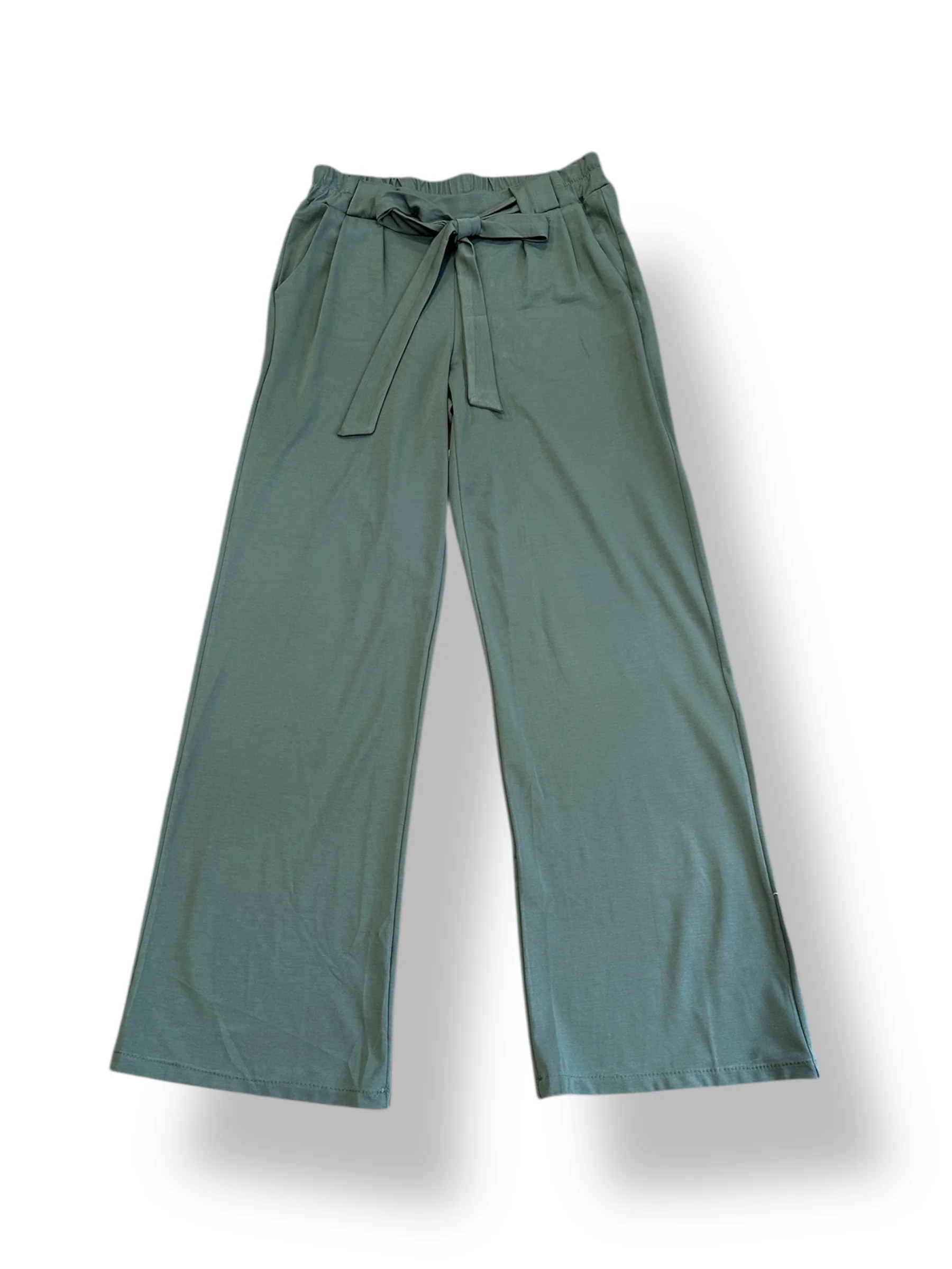 Broek Kiki Tricot Armygroen - Afbeelding 4