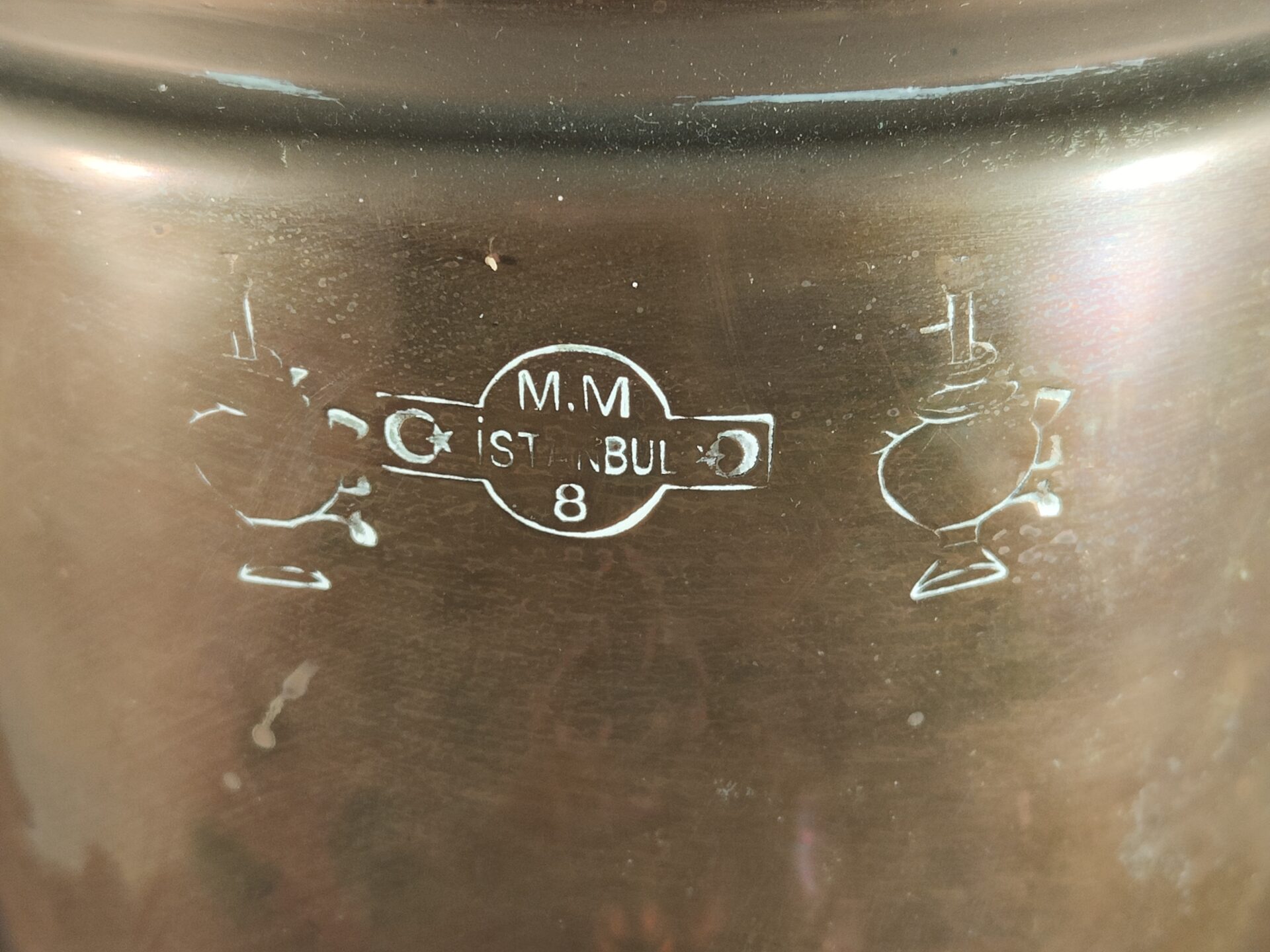 Traditionele koperen theemaker Samovar 8 - Afbeelding 8