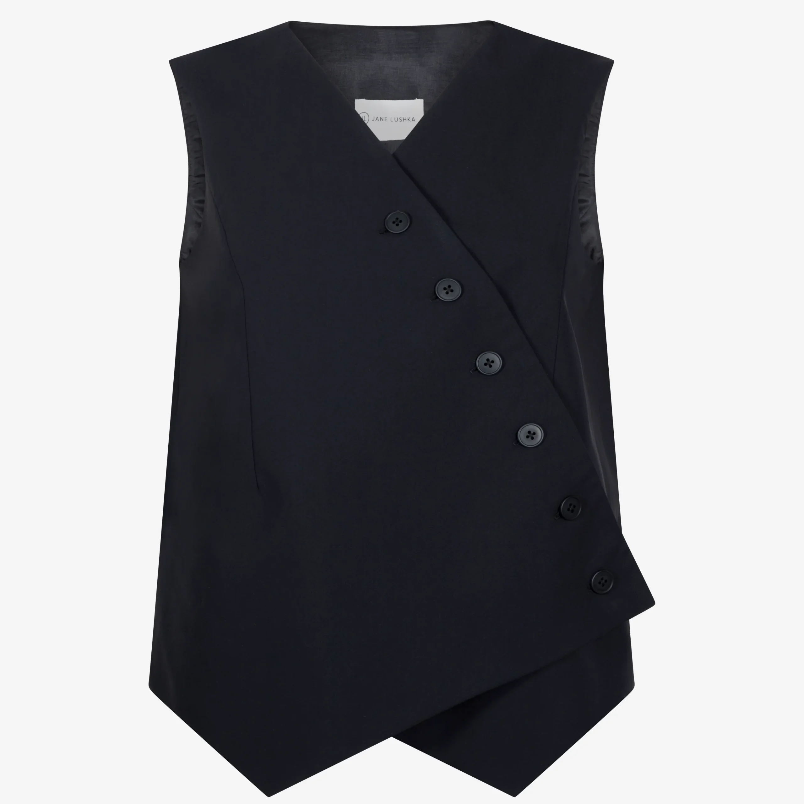 Jane Lushka Oliver Vest Black U423150 - Afbeelding 2