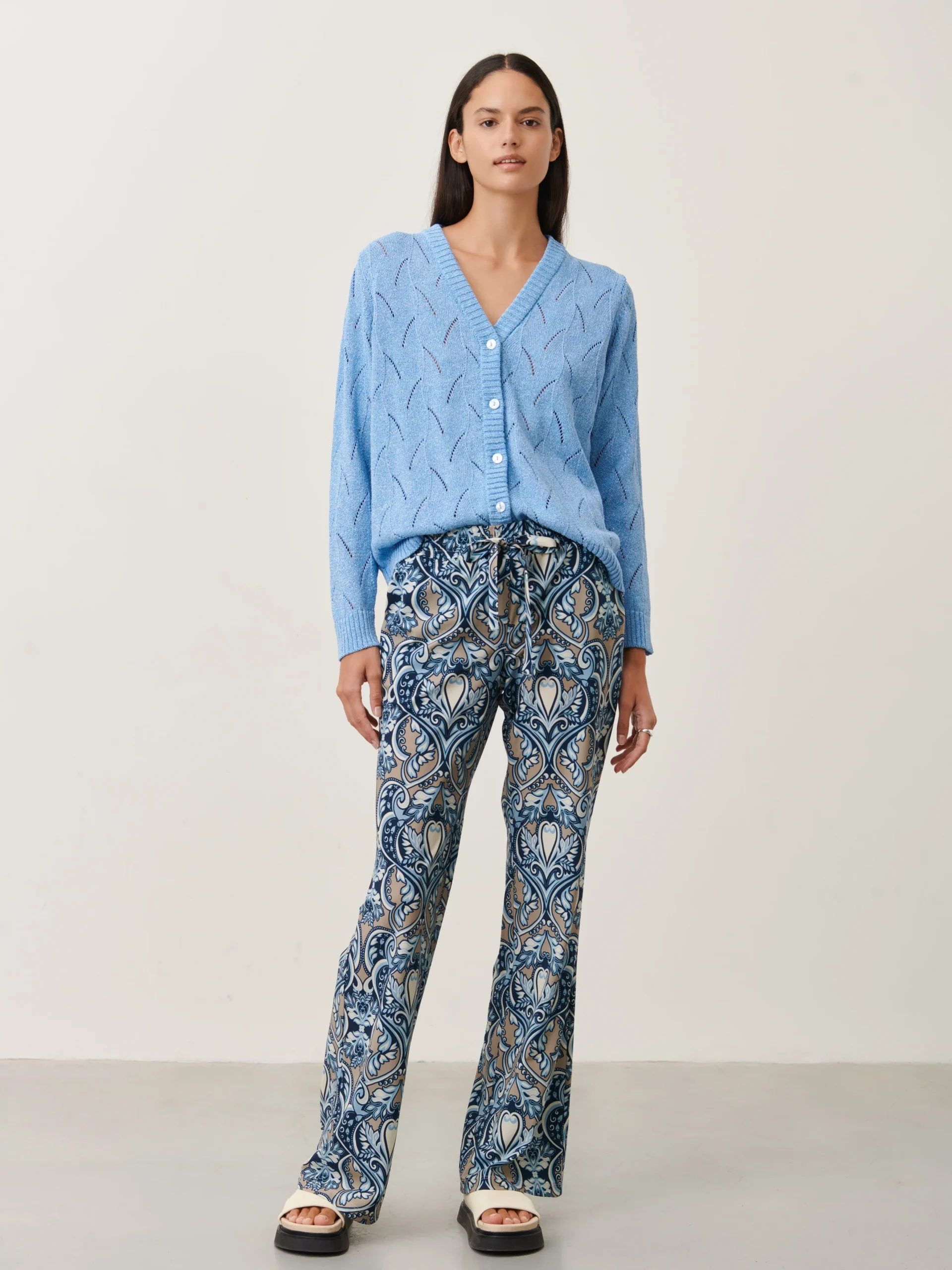 Jane Lushka Pants Carola Multi Blue UBF22421101 - Afbeelding 3