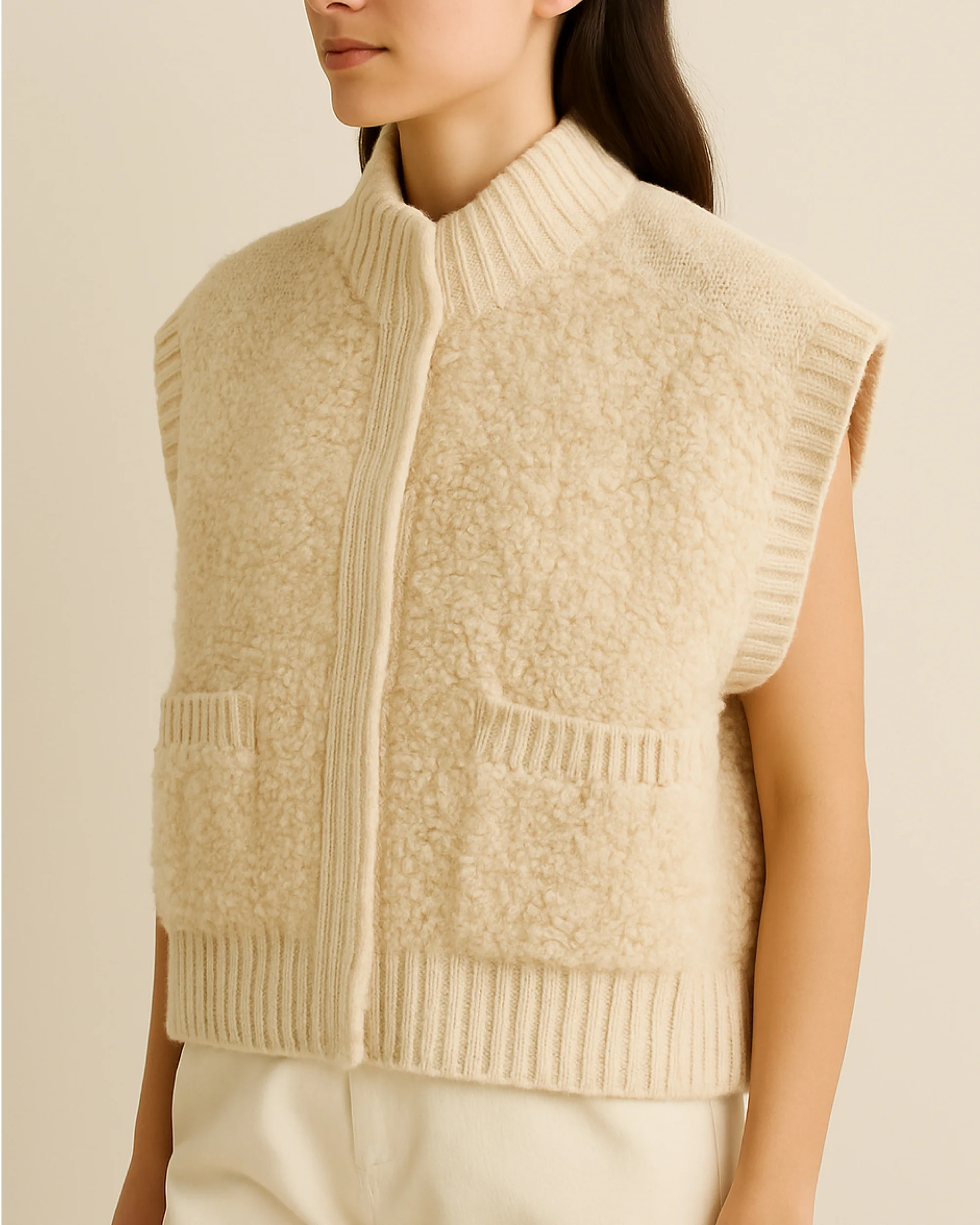 Vest Belgium Oatmeal Cream - Afbeelding 6