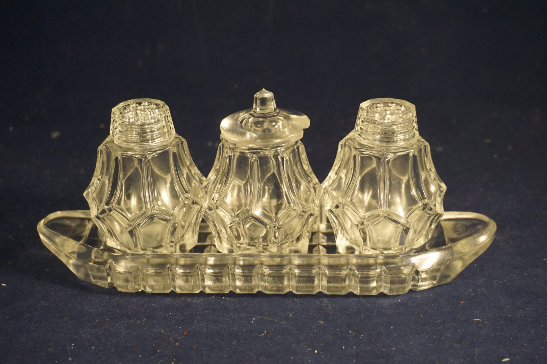 Vintage Bohemian kristallen tafelset - Afbeelding 3