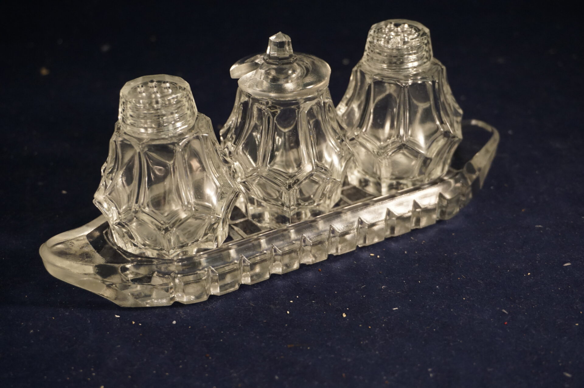 Vintage Bohemian kristallen tafelset - Afbeelding 2