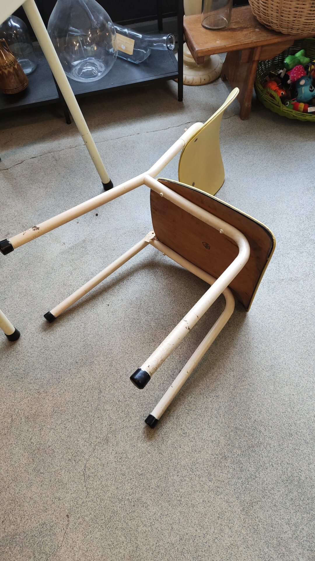 Vintage Brabantia tafel met Brabantia stoel - Afbeelding 7