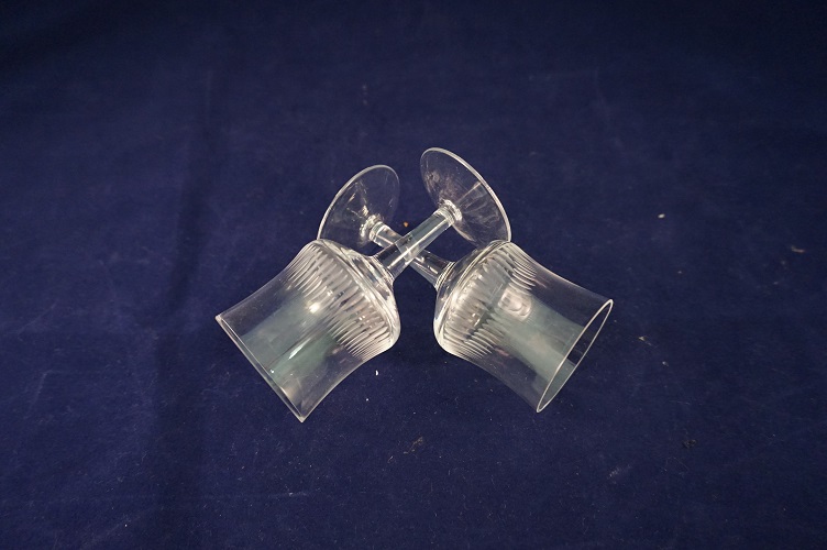 Vintage borrel glaasjes 2 stuks - Afbeelding 4