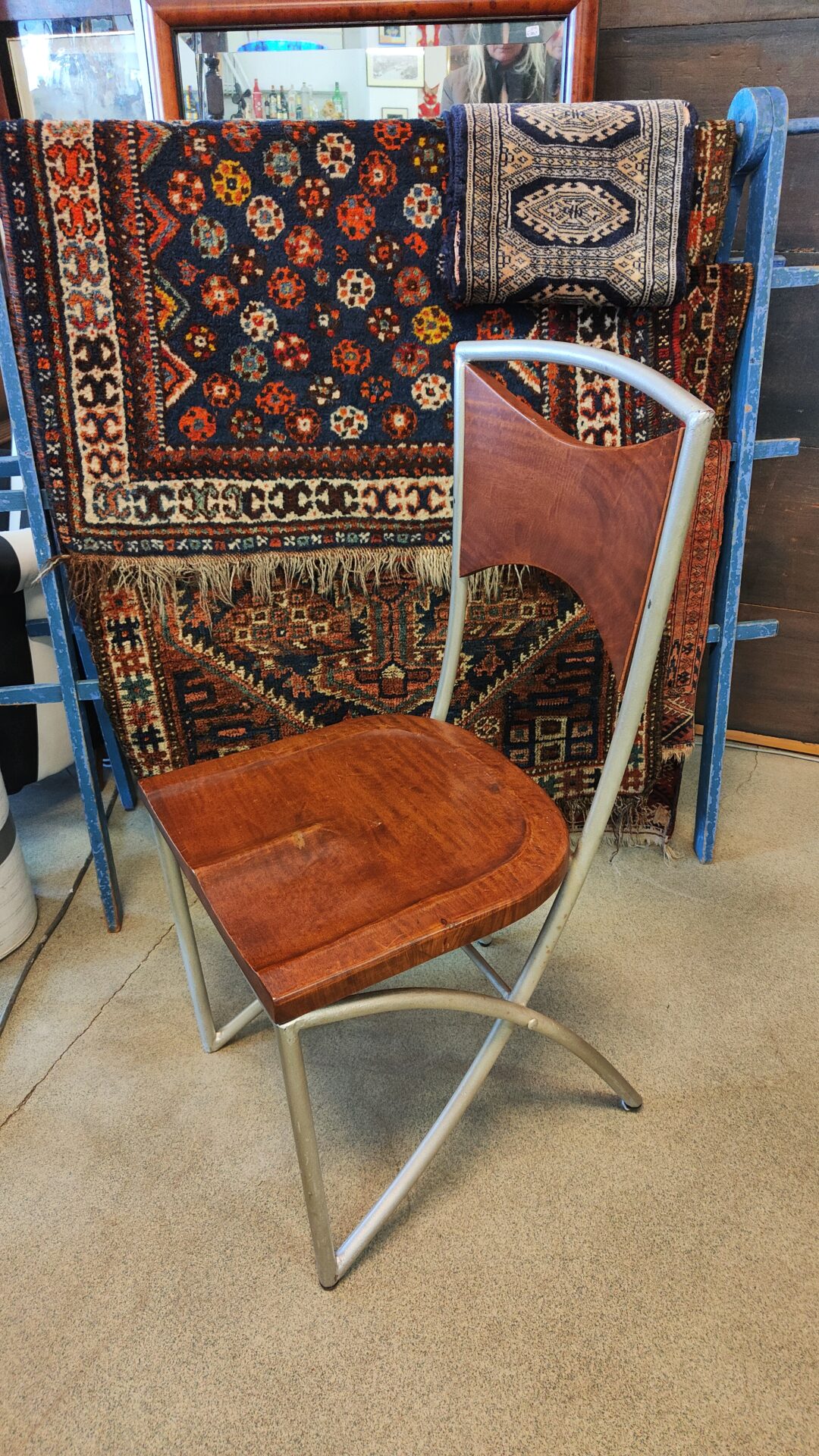 Vintage design eet- bistro- stoelen - Afbeelding 4