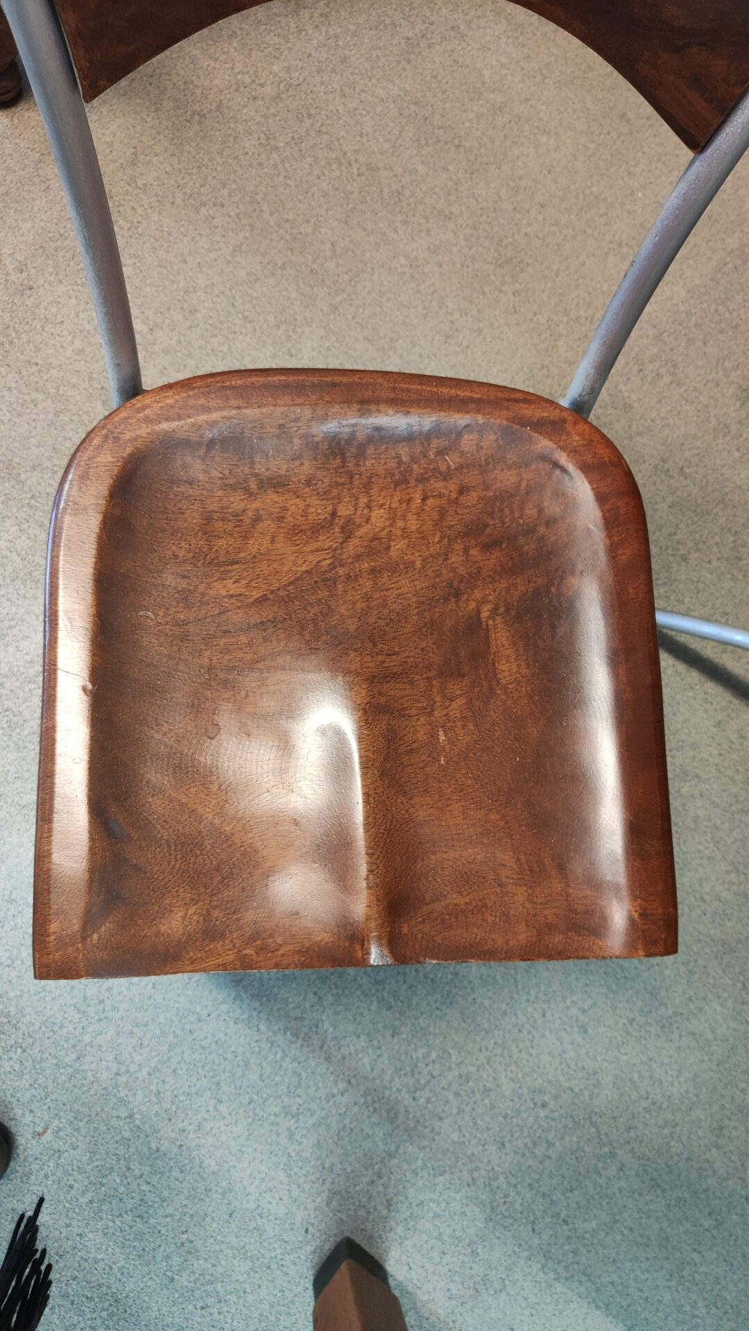 Vintage design eet- bistro- stoelen - Afbeelding 9