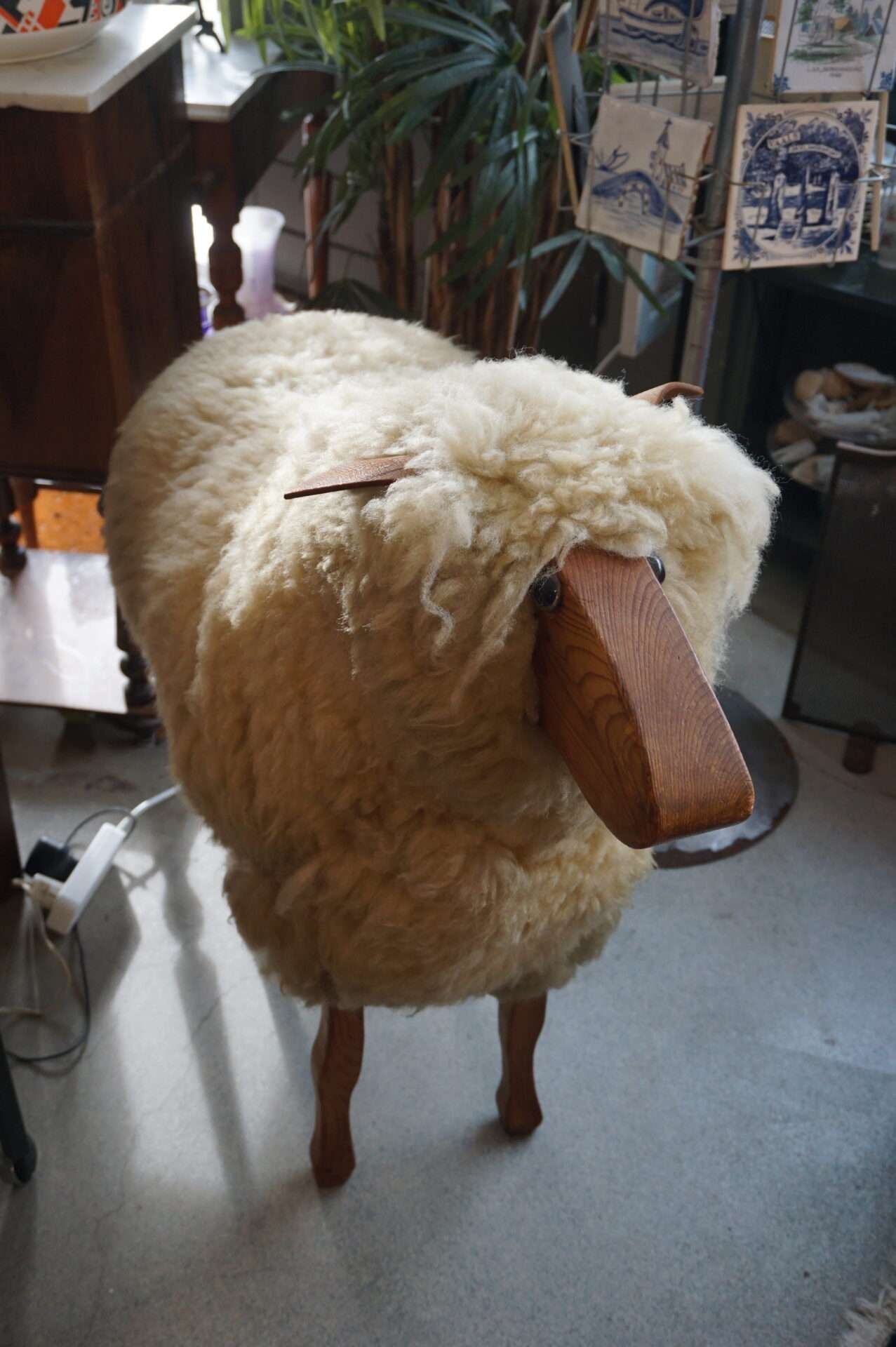 Vintage levensgroot schaap van Hanns-Peter Krafft voor Meier uit de jaren 70 - Afbeelding 2