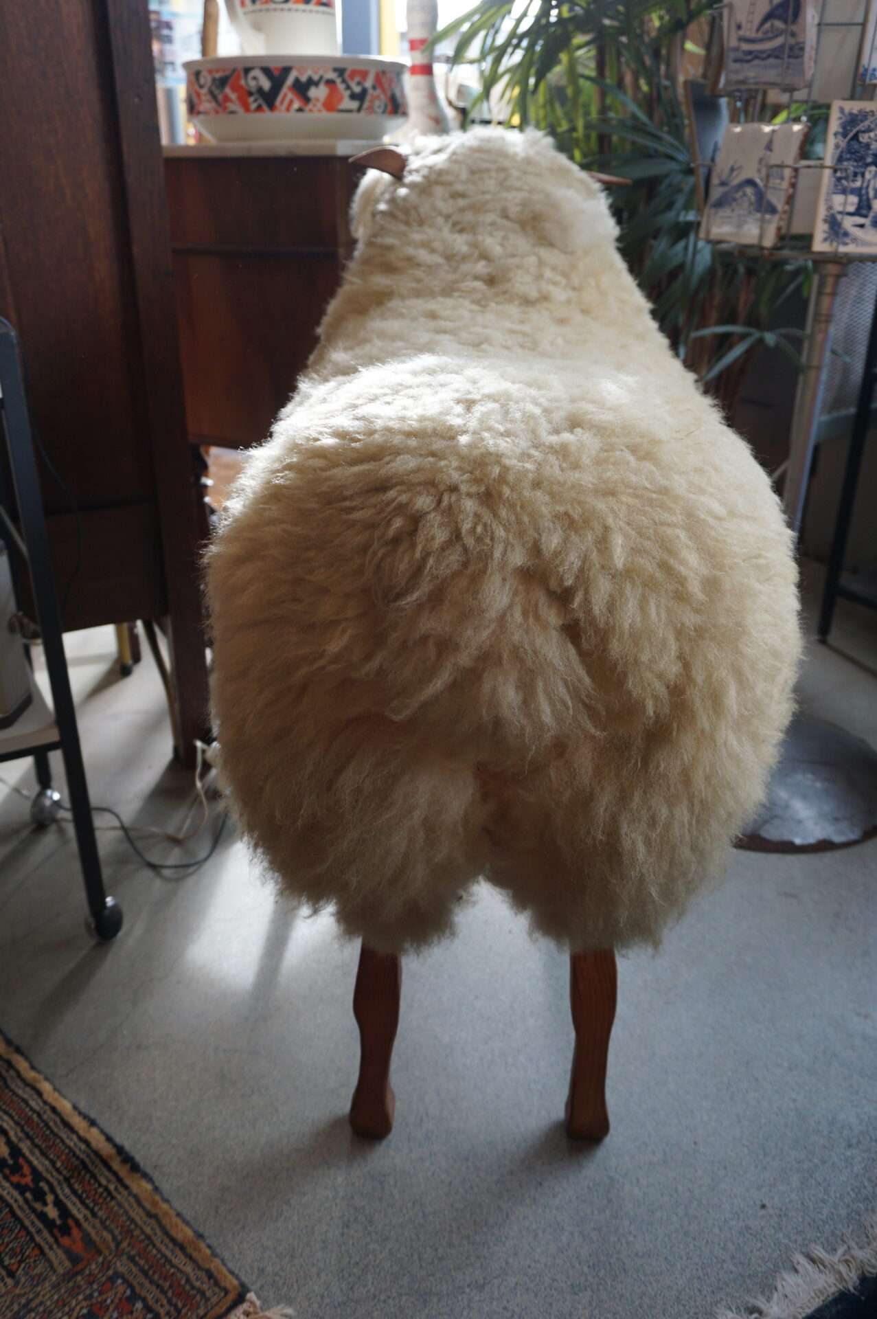 Vintage levensgroot schaap van Hanns-Peter Krafft voor Meier uit de jaren 70 - Afbeelding 5