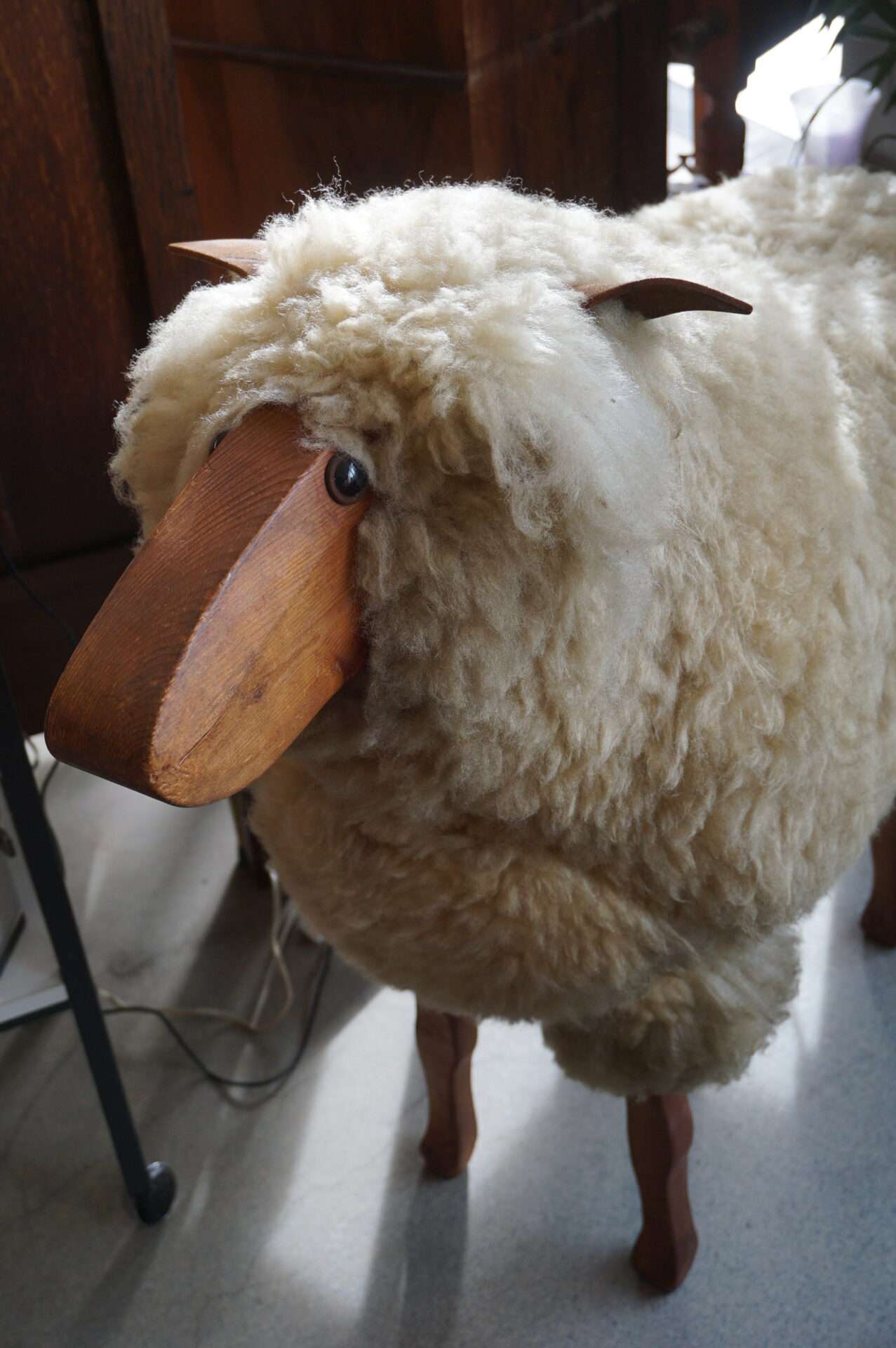 Vintage levensgroot schaap van Hanns-Peter Krafft voor Meier uit de jaren 70 - Afbeelding 7