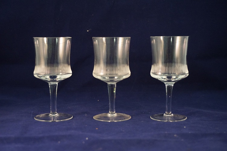 Vintage likeur glaasjes 3 stuks - Afbeelding 2