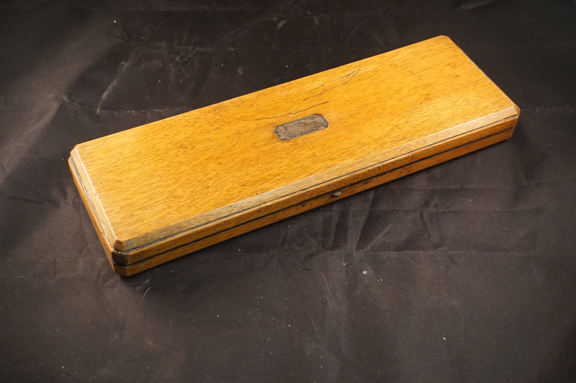 Vintage verzilverd visbestek in cassette - Afbeelding 7