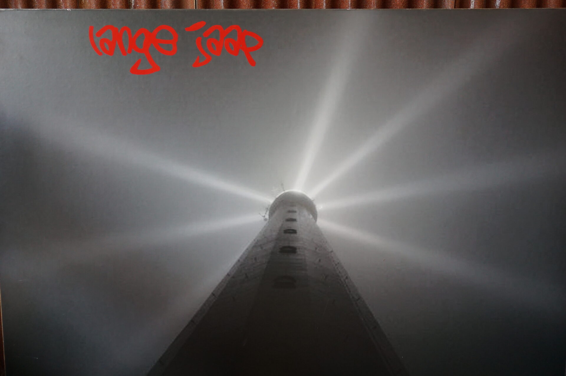 Wandplaat poster Lange Jaap Den Helder 180 bij 120 cm - Afbeelding 3