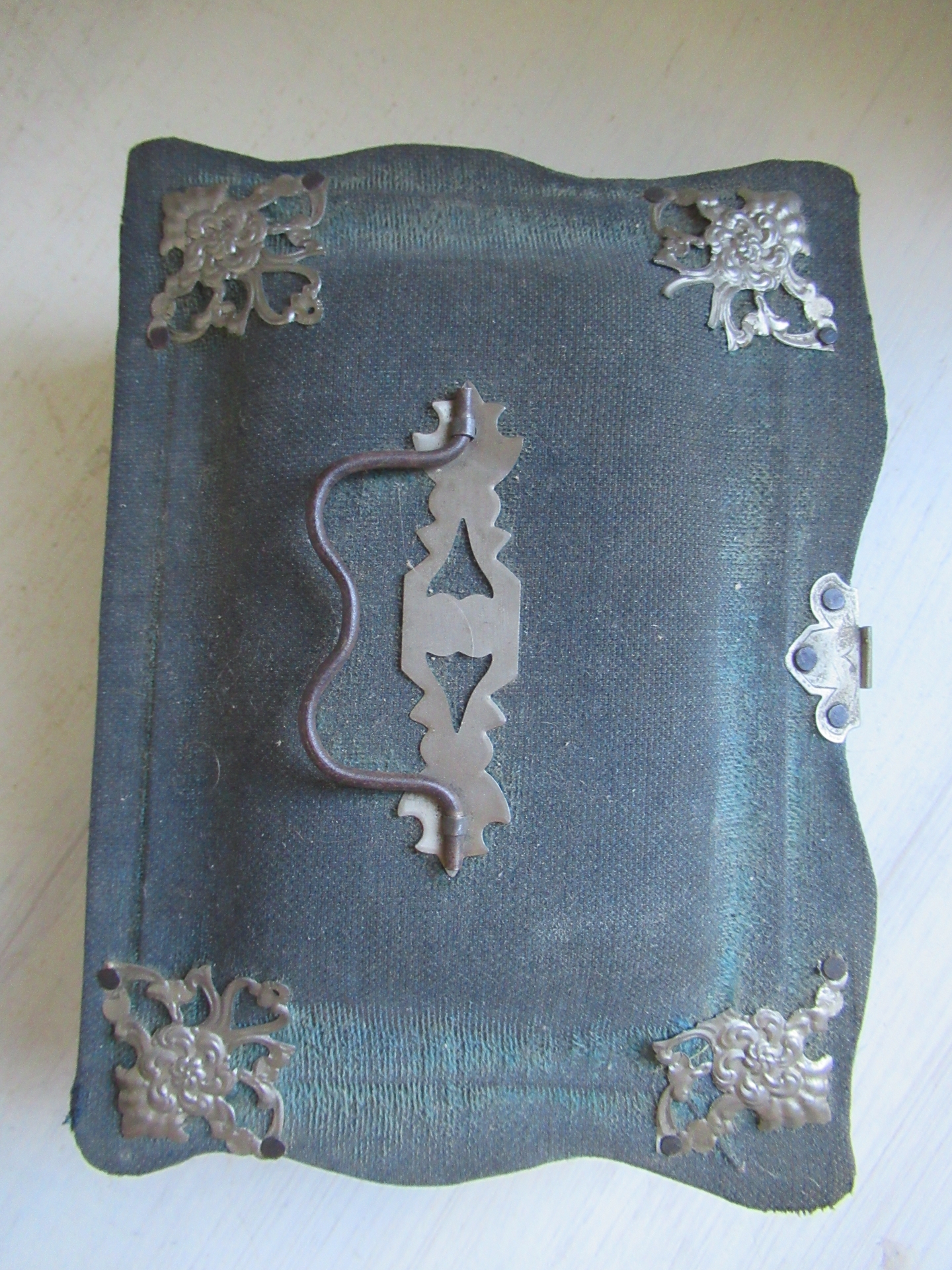 oud shabby kistje - Afbeelding 4