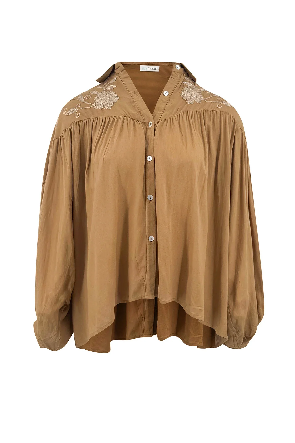 ibzmode Blouse Luciana Romance Brick - Afbeelding 4