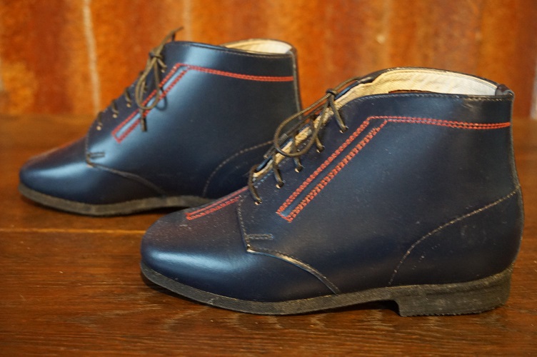 Brocante lederen schoentjes - Afbeelding 3