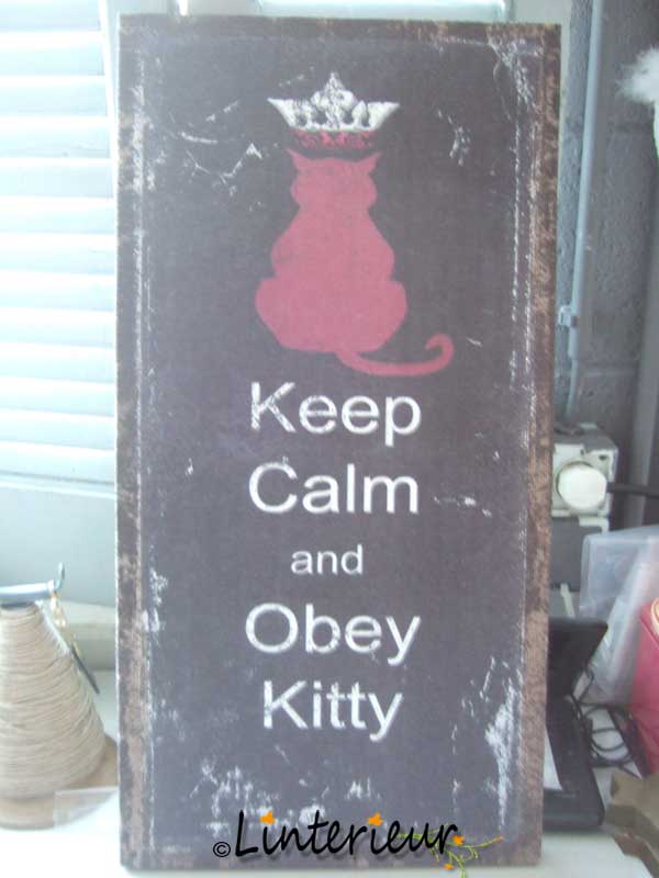 Canvasdoek kitty - Afbeelding 2