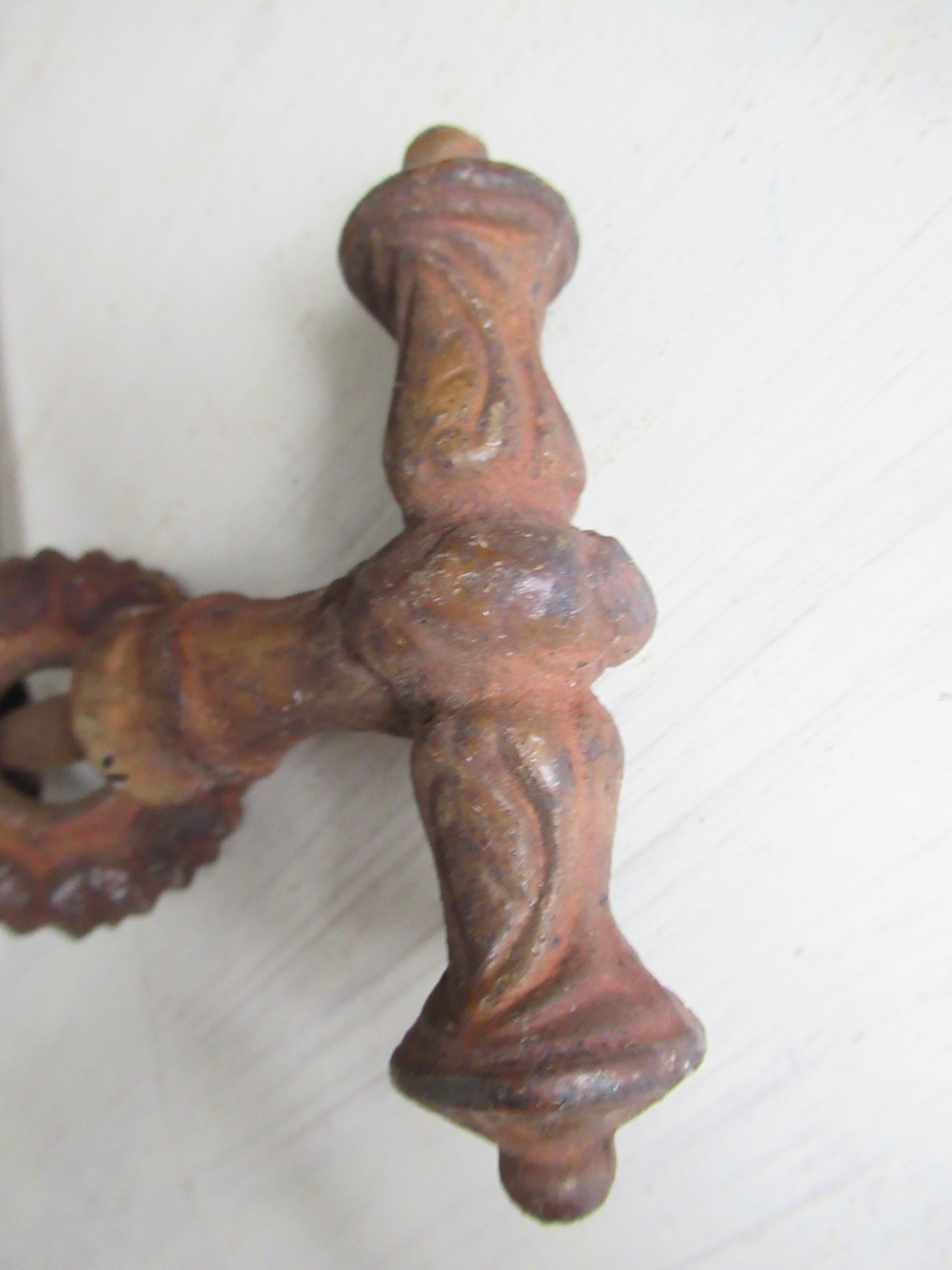 antieke Franse deurklink - Afbeelding 4