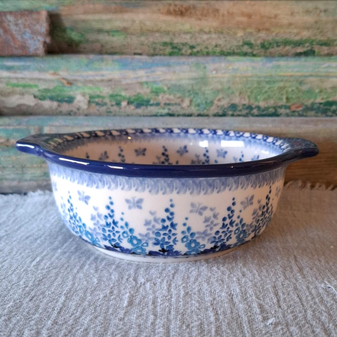 CA G99-3377x Bunzlau Soepkom/schaaltje met dichte greepjes RoseMallow van Maria Starzyk - Afbeelding 2