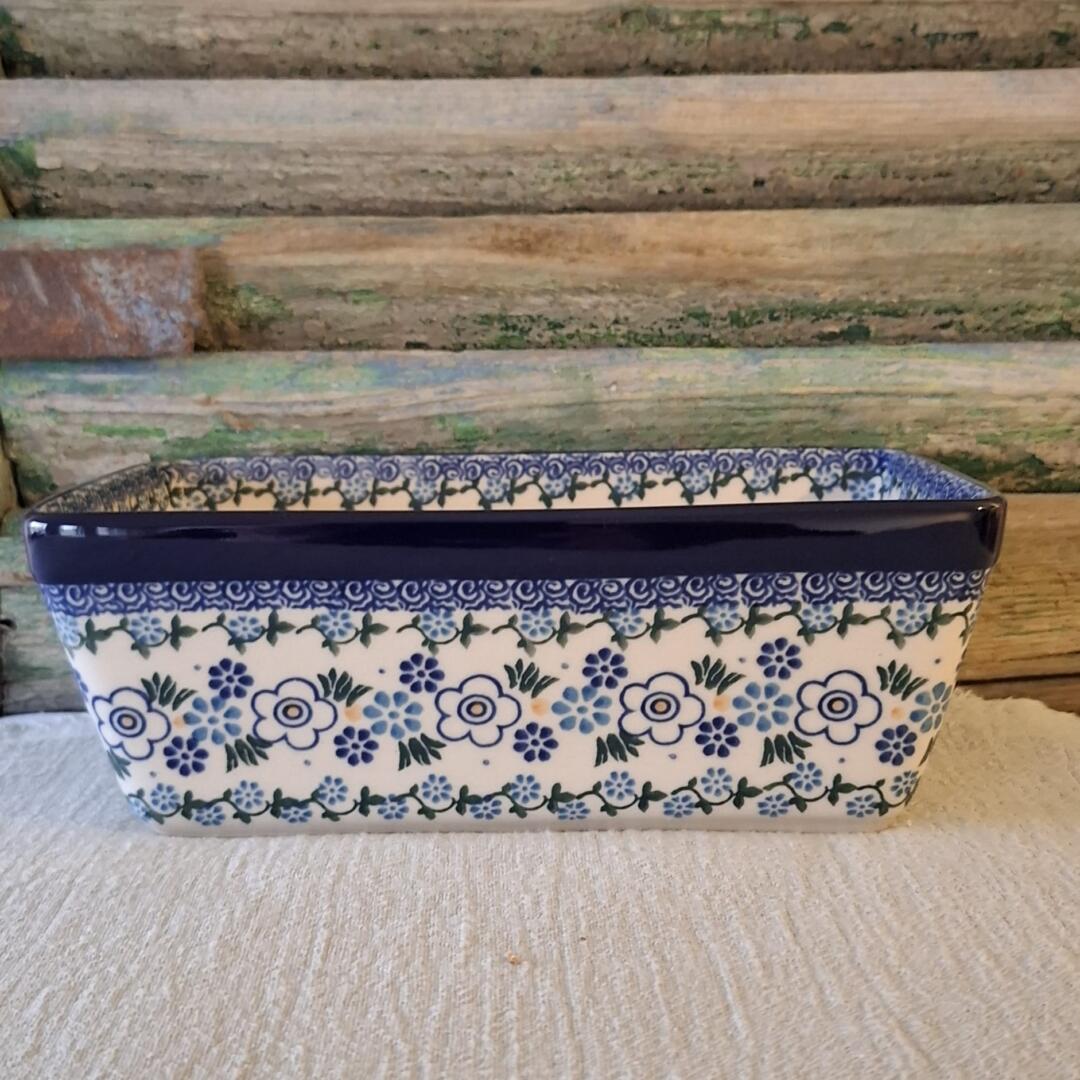 CA 603-2077x Bunzlau Bakvorm 21cm x13cm x8cm Blossom by Maria Starzyk - Afbeelding 2